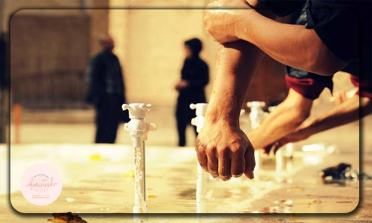 آیا کاشت ابرو مانع وضو میشود؟