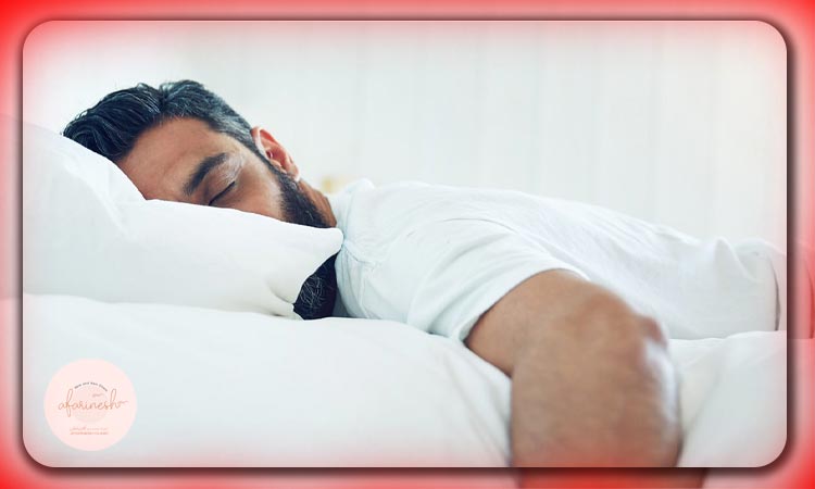 نحوه خوابیدن بعد از کاشت ریش