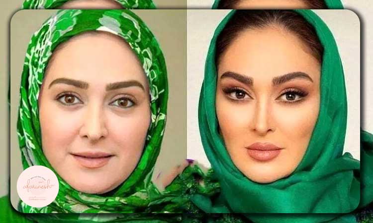 مدل ابرو بازیگران معروف