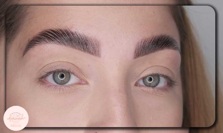 مدل ابروی لیفت شده