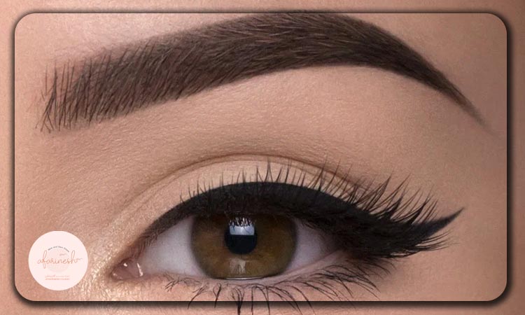 مدل ابروی زاویه دار تیز