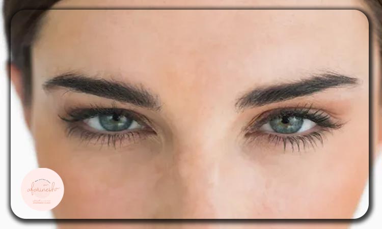 مدل ابروی صاف و افقی