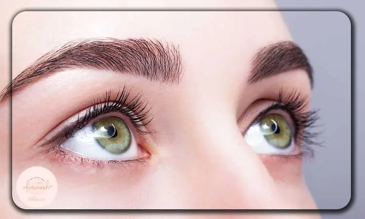 مدل ابرو شیک قوس به سمت دم